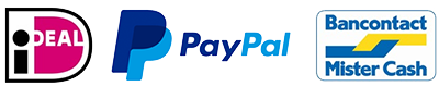 betaalmethoden: iDeal, PayPal, Bancontact of overmaken
